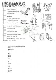 English Worksheet: Idioms guessing game