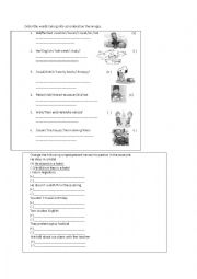 English Worksheet: past simple