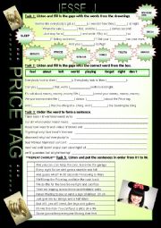 English Worksheet: PRICE TAG - JESS J.