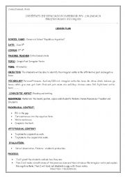 English Worksheet: 