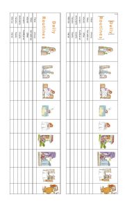 English Worksheet: Simple Present Battleship