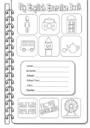 English Worksheet: English Folder