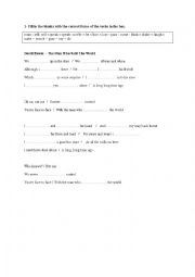 English Worksheet: Song Activity - The man who sold the world