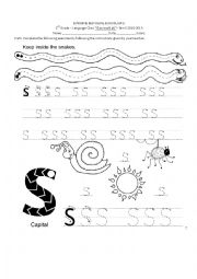 Phonics Sounds S & A 