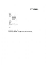 English Worksheet: puzzle