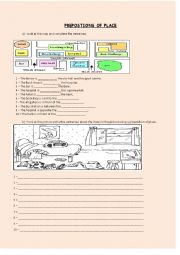 Prepositions of place