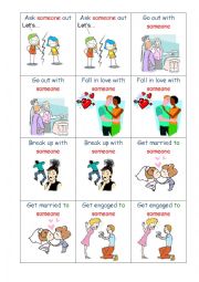 English Worksheet: Relationship phrases