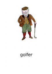 English Worksheet: Golf English