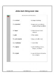 Jobs matching exercise