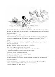 English Worksheet: Sinbad and the Genie  