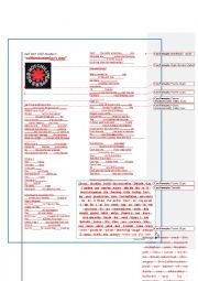 English Worksheet: cant stop - Red hot chilli peppers song