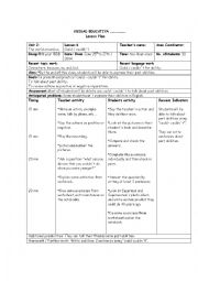 English Worksheet: could /couldnt
