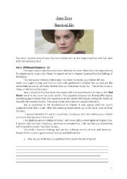 English Worksheet: Jane Eyre