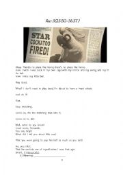 English Worksheet: The Movie 