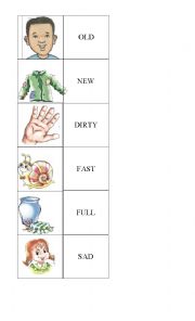 English Worksheet: Adjectives 