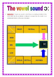 English Worksheet: the vowel o