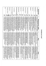 English Worksheet: PROFESSION CHART