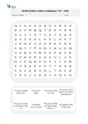 WORD SEARCH: Letter Combination 