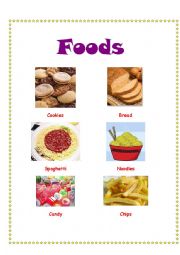 English Worksheet: Words and idioms about food