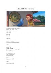 English Worksheet: The Movie 