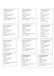 English Worksheet: Modal Verbs: Asking for permission Speaking Activity