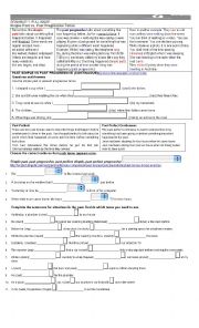 English Worksheet: PAST TENSES REVIEW