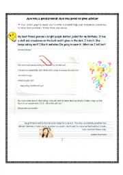 English Worksheet: Are you a good friend? Giving advice