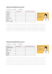 English Worksheet: Personality pairwork