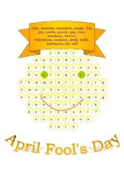 English Worksheet: April Fools Day