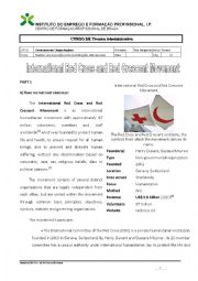 English Worksheet: Red Cross