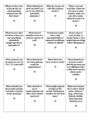 English Worksheet: Warm-up Questions