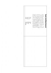 English Worksheet: the body