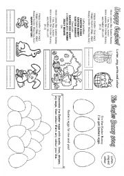 English Worksheet: Easter songs