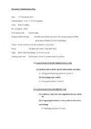 English Worksheet: QWERTYUIOP Lesson Plan