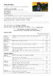 English Worksheet: Solve the crime