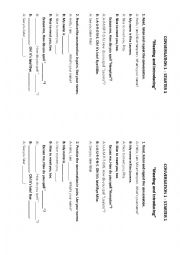 English Worksheet: MEETING