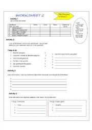 English Worksheet: present perfect speaking