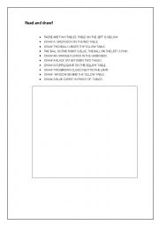 English Worksheet: Prepositions