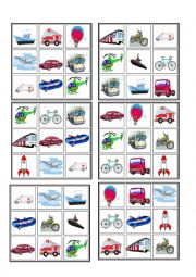 English Worksheet: Transports