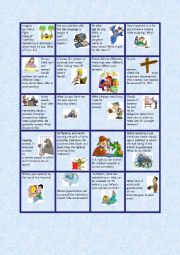 English Worksheet: Speaking cards