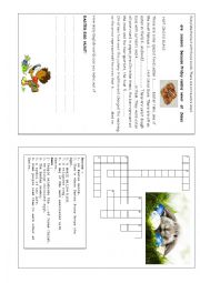 English Worksheet: Easter