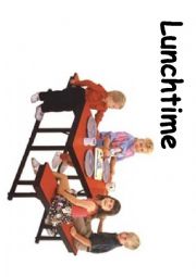 English Worksheet: Lunchroom vocabulary and chart