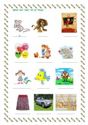 English Worksheet: Pronouns