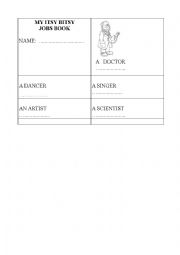 English Worksheet: Zawody - linking words with pictures