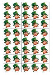 Saint Patricks Day Battleship - Game Pieces