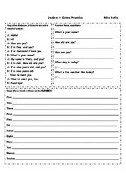 English Worksheet: Vocabulary Practice