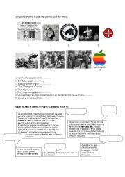 English Worksheet: Forrest Gump Historical Events part 2