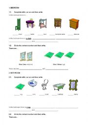 English Worksheet: Furniture