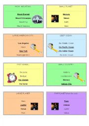 English Worksheet: SUPERLATIVE QUIZ