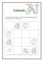 Animals Sudoku